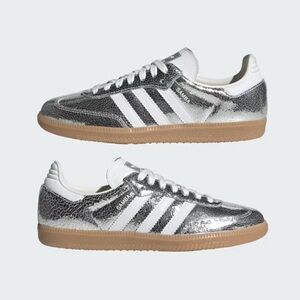 Adidas Samba Silver Sneakers